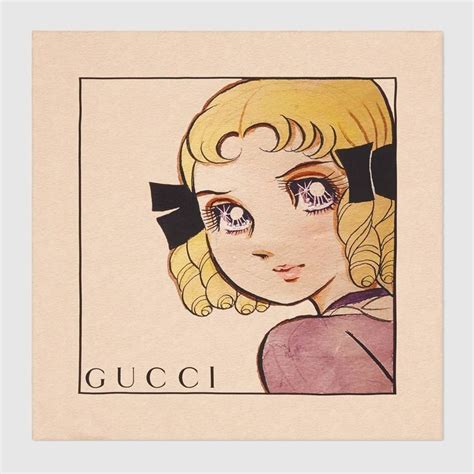 Gucci Silk Scarf With Viva! Volleyball Print Silk Scarf With